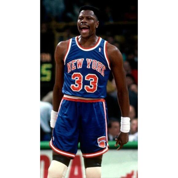 *Patrick Ewing-(Knicks)-(Blue)-(Good Con.)-(XL)-$95 - Picture 2 of 9